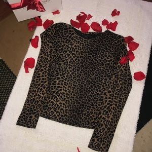 Cheetah print long sleeve